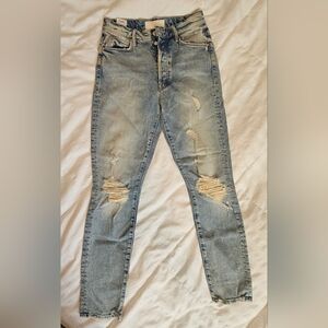 Mother The Super Stunner Ankle Jeans